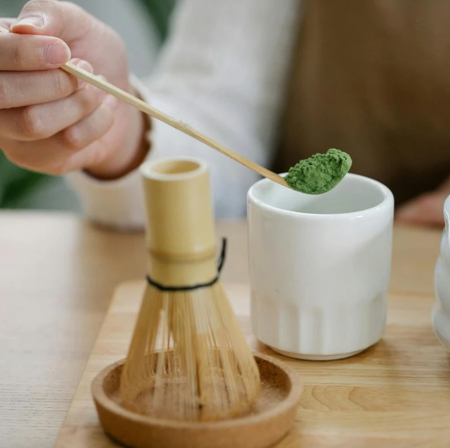 Bamboo matcha whisk (chasen)